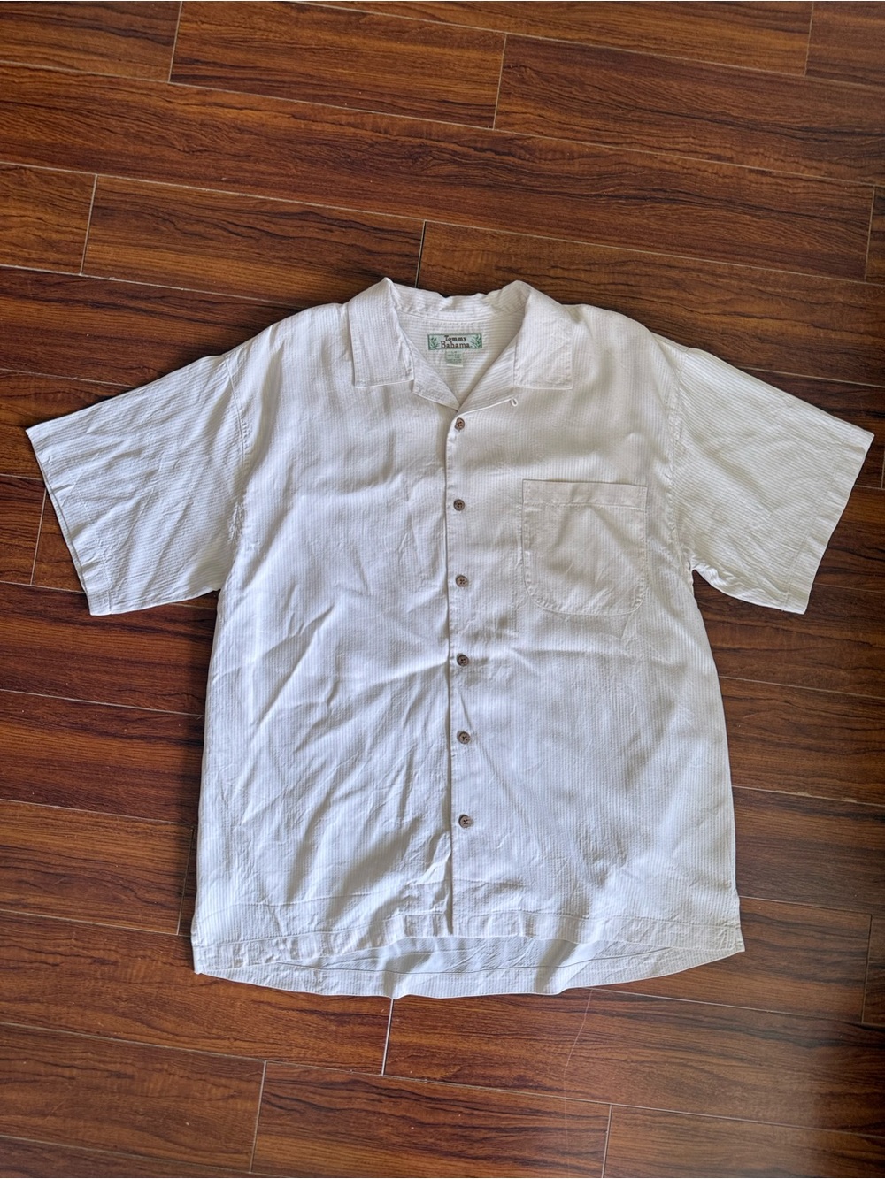 Tommy bahama silk shirt size L